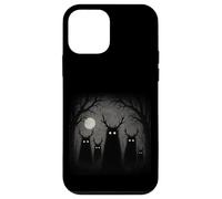 Raccapricciante Foresta Druidi Antlers Goth Grunge Horror Estetica Custodia per iPhone 12 mini