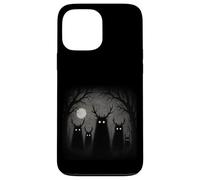 Raccapricciante Foresta Druidi Antlers Goth Grunge Horror Estetica Custodia per iPhone 13 Pro Max