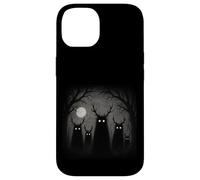 Raccapricciante Foresta Druidi Antlers Goth Grunge Horror Estetica Custodia per iPhone 14
