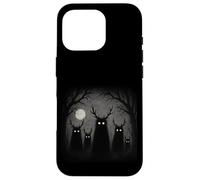 Raccapricciante Foresta Druidi Antlers Goth Grunge Horror Estetica Custodia per iPhone 16 Pro