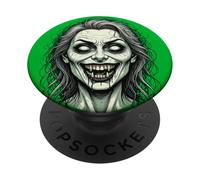 Raccapricciante strana Zombie Lady PopSockets PopGrip Adesivo