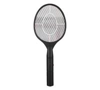 Racchetta anti-zanzare elettrica - Ammazza-mosche elettrico per uso interno/esterno(Black)