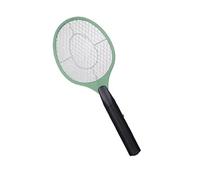 Racchetta anti-zanzare elettrica - Ammazza-mosche elettrico per uso interno/esterno(Green)