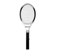 Racchetta anti-zanzare elettrica Flypfly per uso domestico a 1 strato(Silver for gradient)