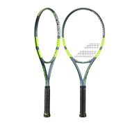 Racchetta Tennis Babolat Pure Aero 98 Gen-9 - metallic dark forest/yellow + corda (3)