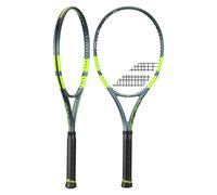 Racchetta Tennis Babolat Pure Aero+ Gen-9 - metallic dark forest/yellow + corda (3)