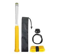 Racchetta da badminton Trainer - Swing in acciaio inox - Racchetta da allenamento | Resistenza magnetica Badminton Attrezzatura da allenamento per adulti principianti | Miglioramento della del