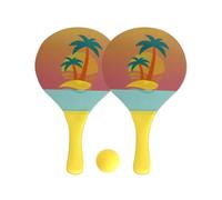 Racchetta da Gioco con Palla da Esterno - Racchetta Da Badminton - Attrezzatura Racchette per Pratica Principianti Ragazzi Adulti Viaggio