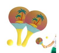 Racchetta da Gioco con Palla da Esterno | Racchetta Da Badminton | Racchette per Allenamento e Pratica all'Aperto per Viaggi, per Giocatori di Tutte le Età e Livelli in Giardino, Parco e Spiaggia