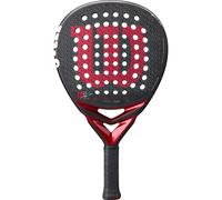 Wilson Bela Pro V3 - Racchetta da padel, misura 6,5 cm, colore: Nero/Rosso