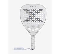 Nox Agustin Tapia AT10 Genius Attack 12K Alum 2025 - Racchetta da padel, colore: bianco