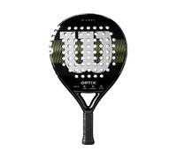 RACCHETTA DA PADEL WILSON Optix V1 - Forma rotonda, Peso 365 g, Bilanciamento 26,5 cm