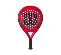 RACCHETTA DA PADEL WILSON Pro Staff Team RDBK - Forma rotonda, Peso 370 g, Bilanciamento basso