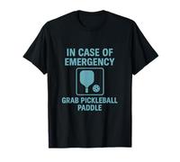 Racchetta da pickleball di emergenza, con grafica minimalista, colore: foglia di Maglietta