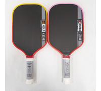 Racchetta da pickleball JOOLA Pro V Enhanced - 16mm - Agassi Graf Perseus Originale in fibra di carbonio con superficie testurizzata - Telaio rinforzato e nucleo di potenza, Chip, eccellente controllo