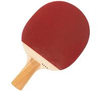 Racchetta da ping pong allenamento antigomma su due lati professionale for pavimento, colpo singolo con set di racchette(Straight plate)