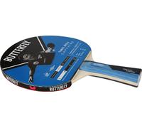 Butterfly Timo Boll Sapphire - Racchetta da ping pong | Rivestimento Addoy certificato ITTF per competizione con spugna da 1,7 mm | per giocatori amatoriali ambiziosi, nero/blu