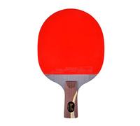 Racchetta da ping pong competizione con custodia/marrone(Brown,Short Handle)