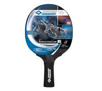 Donic-Schildkröt Racchetta Tennis da Tavolo Sensation Line 700, Manico ASG, Spugna 1.8 mm, Gomma Avantgarde-ITTF, 734403 Unisex-Adulto, Nero, Taglia Unica