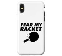 Racchetta da ping pong «Fear My» Custodia per iPhone X/XS