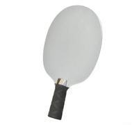 Racchetta da ping pong per allenamento con i pesi e la piastra inferiore è una racchetta da ping pong che assorbe il sudore e antiscivolo, per esercitare la forza di polsi e braccia (manico corto)