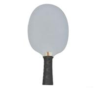 Racchetta da ping pong per allenamento con i pesi, la piastra inferiore è una racchetta da ping pong che assorbe il sudore e antiscivolo, per esercitare la forza di polsi e braccia (manico lungo)