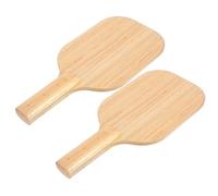 Racchetta da Ping Pong per Persona Cieca Beige in Legno | Feedback Sonoro, Impugnatura Antiscivolo Ergonomica, per Allenamento e Educazione Sportiva