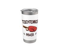 Racchetta da ping pong Power scoppiata Bicchiere termico in acciaio inox doppia parete