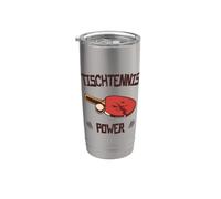 Racchetta da ping pong Power scoppiata Bicchiere termico in acciaio inox doppia parete