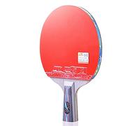 Racchetta da ping pong, Set di racchette da ping pong for allenamento professionale, impugnatura comoda / 6 stelle corta, racchetta(Short handle)