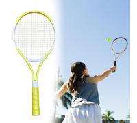 Racchetta da tennis con impugnatura antiscivolo e corde in nylon ad alta