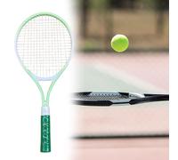 Racchetta da tennis con impugnatura antiscivolo e corde in nylon ad alta