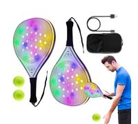 Racchetta da Tennis da Uomo, Racchetta da Tennis con Caricatore USB E Manico in Eva, Accessori Sportivi Racchetta in Fibra Di Carbonio per Adulti Adolescenti per Allenamento Quotidiano E