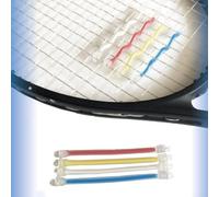 Racchetta da tennis in silicone, ammortizzatore, antivibrazioni, previene il gomito del tennista (rosso)