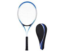 Racchetta da Tennis Per Principianti da 27 Pollici Per Adulti - Set di Racchette Singole Per Adulti Leggere Per Donne E Uomini con Borsa Per Il Trasporto(Blu)
