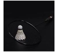 Racchetta Di Badminton Professionale 5U Badminton Racchetta in carbonio Fibra di carbonio Ultralight Badminton Racquet G4 Offensiva tipo 25-27 libbre Sport di allenamento con BA Racchetta Badminton (