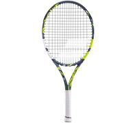 Racchetta junior Babolat Aero Junior 25 - Bianco, Grigio, Giallo (000)