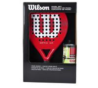 Racchetta per il Padel Wilson Optix XP Padel Kit Box - red