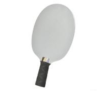 Racchetta professionale da ping pong in ferro e legno - pagaia ponderata ad alte prestazioni per consolidamento - manico corto 241 mm (manico corto)