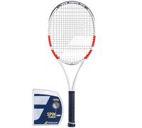 Racchetta Tennis Babolat Pure Strike 98 18/20 + corda - Nero, Bianco, Rosso (3)