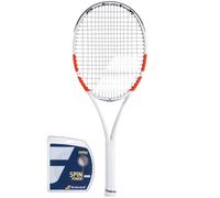 Racchetta Tennis Babolat Pure Strike Team + corda - Nero, Bianco, Rosso (4)