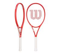 Wilson Clash 100l V3 Reverse Unstrung Tennis Racket Rosso 2