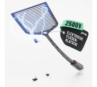 RACCHETTA ZANZARE ELETTRICA CON BATTERIE INCLUSE PLASTICO ANTI-ZANZARE EFFICACE