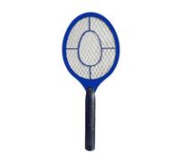 Racchetta Zapper con Testa Rotante, Ricaricabile, Elettrica, Ammazzamosche, Lampada Trappola per Zanzare e Insetti per Interni ed Esterni(Blue AA Battery)