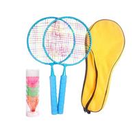 Racchette da badminton | Attrezzature per bambini Badminton | Pale portatili per allenamento scolastico sport all'aria aperta e spiaggia