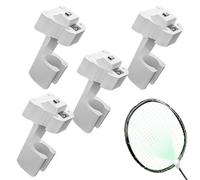 Racchette Da Badminton Illuminate - 4 Pezzi Racchette Da Badminton Leggere Con Luce A Clip | Portatili per Attività in Gruppo Serate in Famiglia al Chiuso e all'Aperto