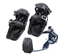 Racchette da neve da donna, leggere, con attacchi regolabili, in alluminio resistente, ramponi antiscivolo, design con cinghie imbottite per escursioni su di neve, montagne o sentieri più