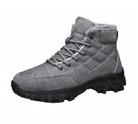 Racchette da neve da uomo in pile, con lacci, per attività all'aria aperta, leggere, imbottite, per il tempo libero, traspiranti, comode (taglie 38-48), grigio., 43 EU