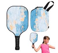 Racchette da paddle per adulti, racchetta da uomo | racchette da paddle per adulti in fibra di vetro - palette di sottaceto compatta, pallet di sottaceti per principianti con custodia