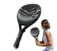 Racchette da paddle: racchette da tennis da spiaggia in carbonio, design ergonomico resistente agli urti, attrezzatura per sport all'aria aperta, attrezzatura adatta per principianti, affidabile per
